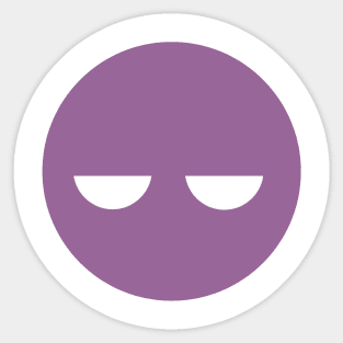 Purple Alien Sticker
